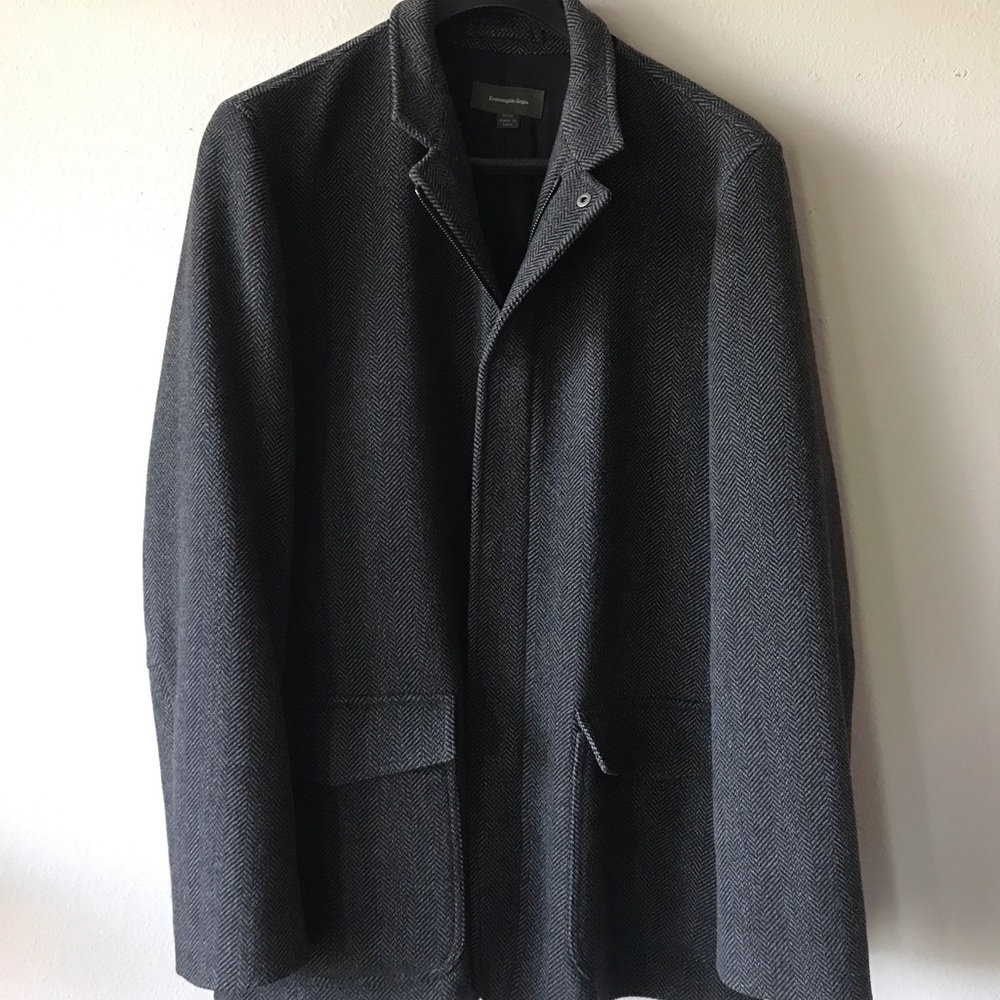 Eemengildo Zegna Wool over coat made in Italy